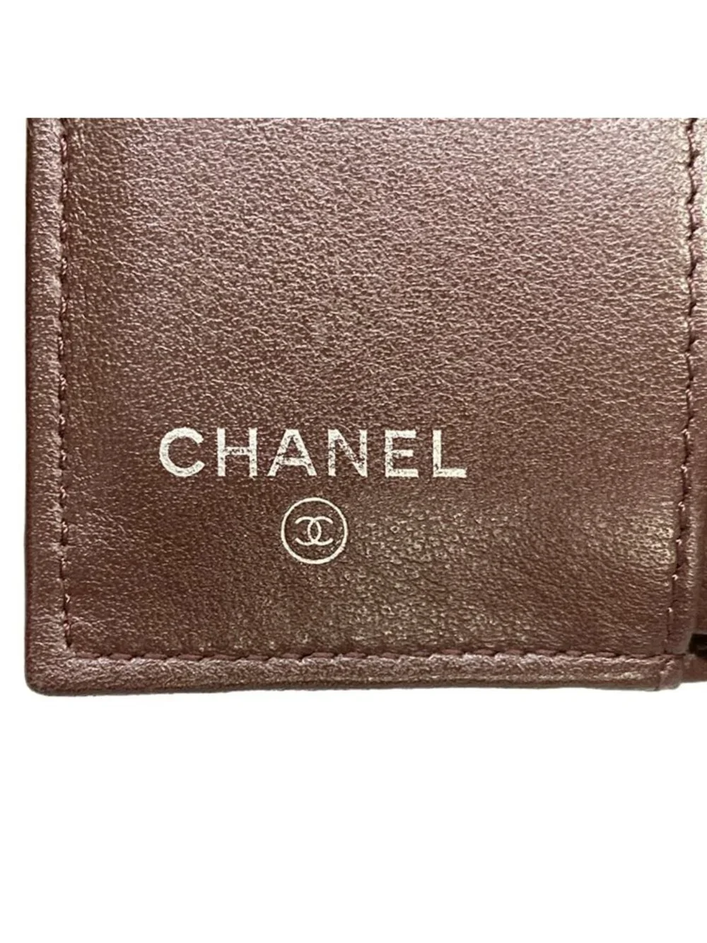 Chanel Trifold Wallet Classic Small Flap Quilted Black Silver